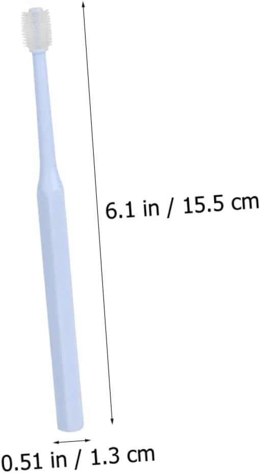 BESPORTBLE 4pcs Pet Toothbrush for Dog Cat Oral Care Lightweight Ergonomic Bristles for Comfortable Cleaning Includes Brushes