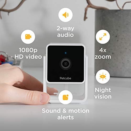 Petcube Cam (2-Pack) – Indoor Wi-Fi Home Security Camera with App