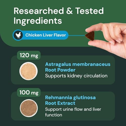 VetriScience Veterinary Strength Kidney Health, Chicken, 60 Chews