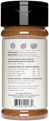 Crumps' Naturals Beef Liver Sprinkles Brown, 4.2 Ounce (Pack of 1)