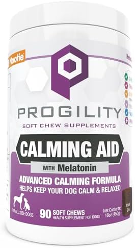 Progility Calming Aid with Melatonin for Dogs