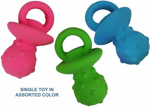 MiniPet Pacifier 4" Latex Dog Toy