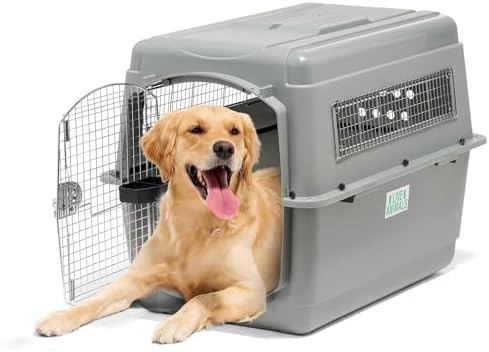 Petmate Sky Kennel for Air Travel, 40in Dog Crate for Pets 70 to 90lbs