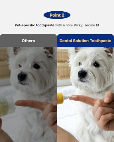 PETHROOM Pet Dental Solution Toothpaste for Dog & Cat, Sweet Potato Flavor