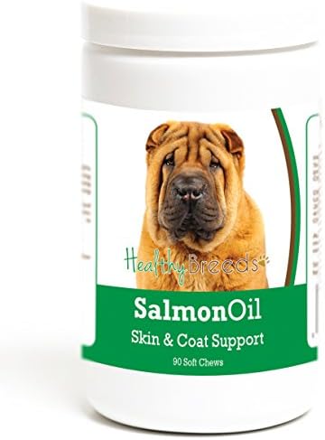 Healthy Breeds Chinese Shar Pei Salmon Oil Soft Chews 90 Count