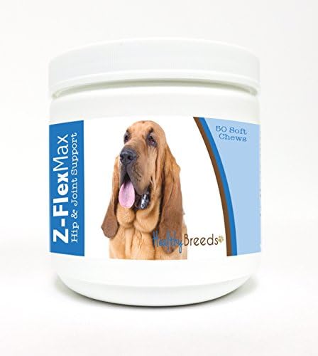 Healthy Breeds Bloodhound Z-Flex Max Hip and Joint Soft Chews 50 Count