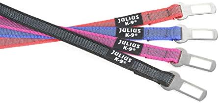 Julius-K9 Seat Belt Connector, Size 2, Black/Gray