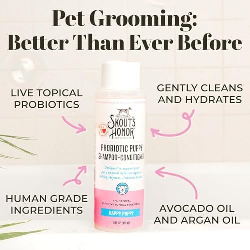 SKOUT'S HONOR Probiotic Grooming Essentials Bundle - Happy Puppy