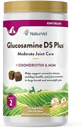 NaturVet Moderate Joint Care with Chondroitin & MSM, Dogs & Cats, 240ct