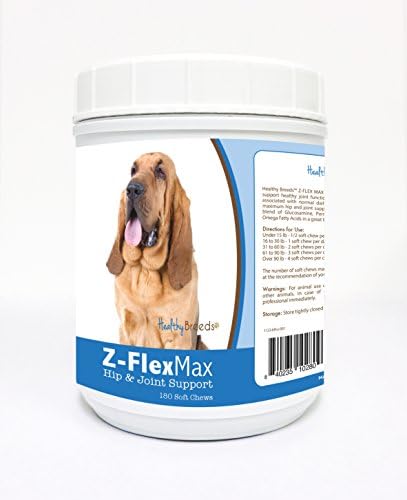 Healthy Breeds Bloodhound Z-Flex Max Hip and Joint Soft Chews 170 Count