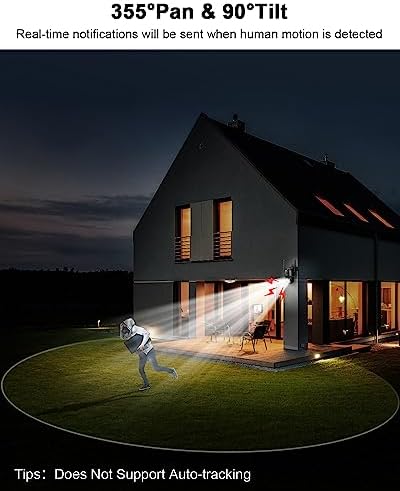 ANRAN 4G LTE Cellular Solar Security Camera Wireless Outdoor,No WiFi