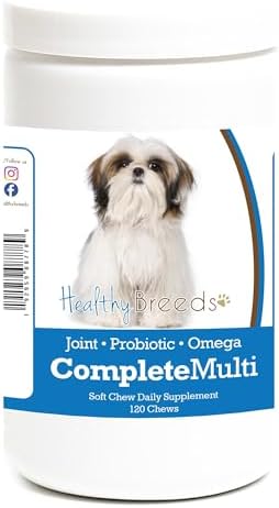 Healthy Breeds Shih Tzu All in One Multivitamin Soft Chew 120 Count