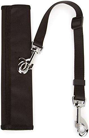 Guardian Gear Ride Right Seat Belt Connectors — Polyester Seat Belt Connectors for Dogs, Black