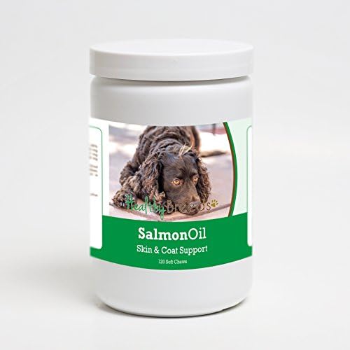 Healthy Breeds American Water Spaniel Salmon Oil Soft Chews 120 Count