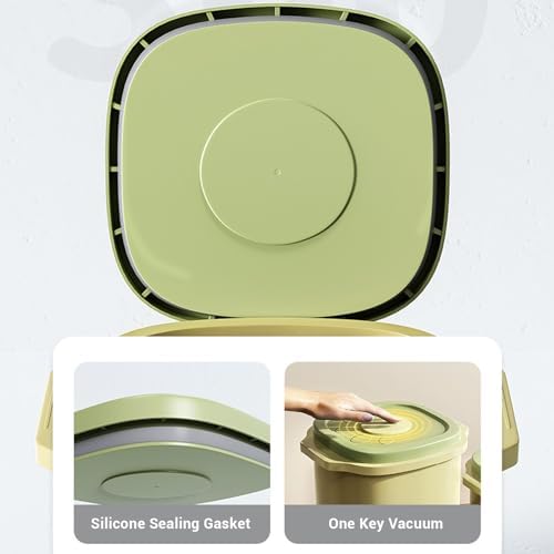 Press Airtight Dog Food Storage Container, 6L
