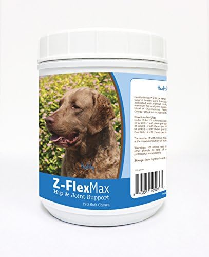Healthy Breeds Chesapeake Bay Retriever Z-Flex Max Hip and Joint Soft Chews 170 Count