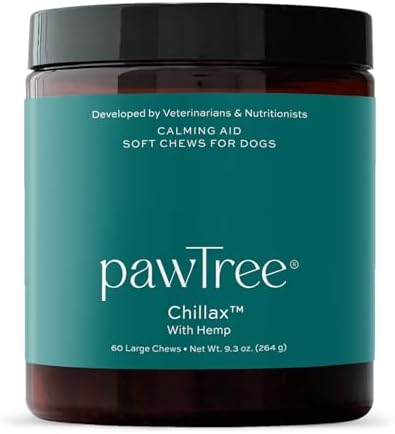 pawTree Chillax, Hemp, 60-Pack, Large