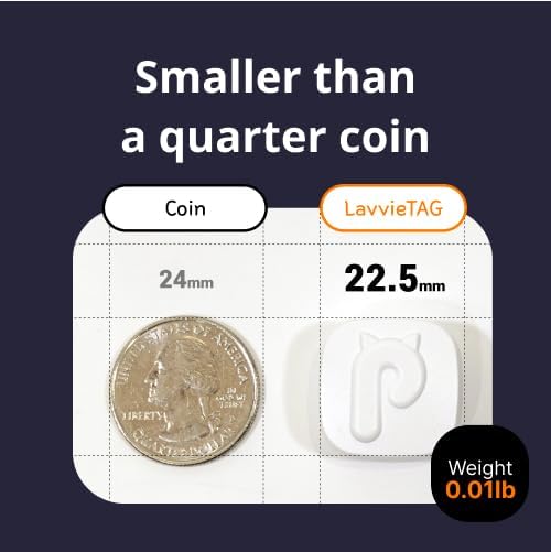 LavvieTAG with 2 Straps Charger & Scanner Set | Smartwatch for Cat ID Tag Light Activity Analysis Heath Care App Integration Monitor Fitness Tracker (Charger&Scanner Included)