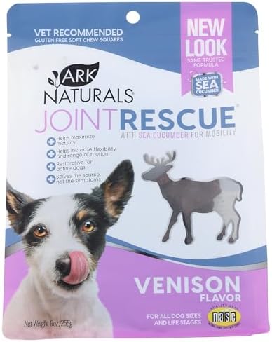 ARK NATURALS, Pet Sea Mobility Venison Jerky, 9 Ounce