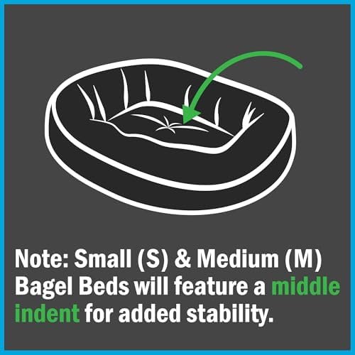Majestic Pet Suede Calming Dog Bed, 24 Inch Small, Washable, Gray