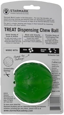 Treat Dispensing Chew Ball, Medium