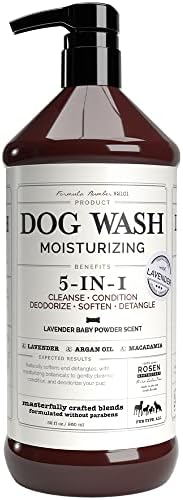 5-in-1 Dog Wash Moisturizing Lavender Shampoo | by Kira Labs 960ml/32fl