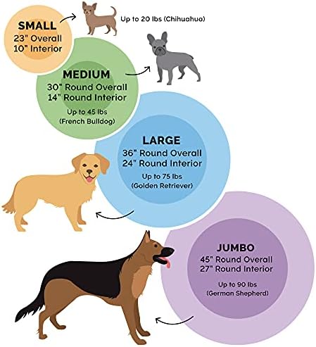 Furhaven Replacement Calming Donut Bed Cover, Medium
