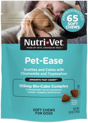 Nutri-Vet Calming Chews for Dogs, Chamomile, 6oz