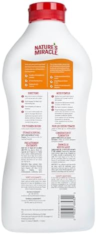 Nature’s Miracle Skunk Odor Control Shampoo & Conditioner Citrus Scent, 32 fl oz | Helps Remove Tough Skunk Odors From Dogs & Cats, No Wet Dog Smell, Gentle Formula Moisturizes Coat, Citrus Scent