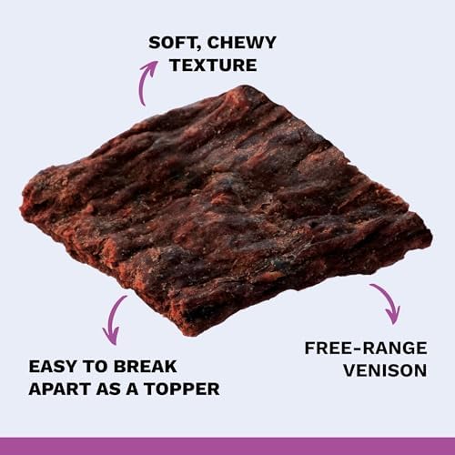Dr. Gary's Best Breed Air-Dried Dog Treats & Food Topper – New Zealand Venison, Single Protein for Sensitive Dogs, Grain-Free (4.5 oz)