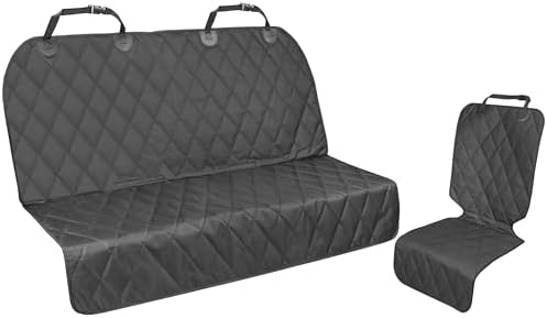 VIVAGLORY Front Dog Car Seat Cover - No-Skirt Design, Anti-Slip