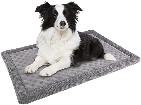 Large 36 Inch Dog Crate Bed Memory Foam Kennel Pad for Dog Cages Washable