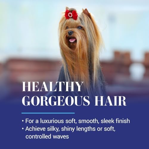 Chris Christensen Spectrum Ten Dog Conditioner, Groom Like a Professional, Gentle Cleansing, Leaves Coat Soft & Silky, Gorgeous Shine, Made in the USA, 473ml