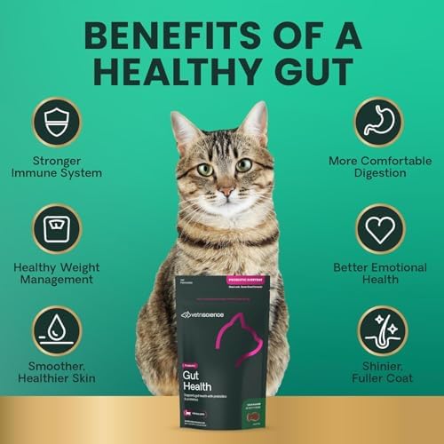 VetriScience Gut Health for Cats, Duck, 60 Count