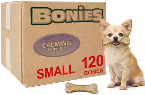 Bonies Natural Calming Formula Small-Sized Single Bone, Chamomile, Chicken, Small