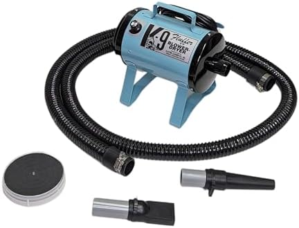 Electric Cleaner Company K9 Fluffer Dog Dryer – Powerful, Portable Grooming Blower for Dogs and Pets, ECC Blue