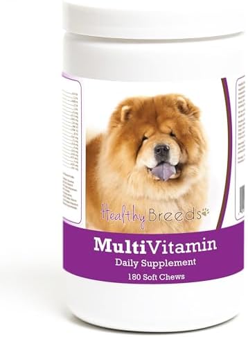 Healthy Breeds Chow Chow Multivitamin Soft Chew for Dogs 180 Count