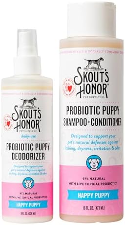SKOUT'S HONOR Probiotic Grooming Essentials Bundle - Happy Puppy