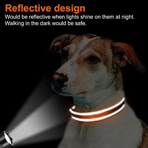 Joytale Dog Harness (Chest: 12-21"), Dog Collar and 6FT x 3/4" Wide Dog Leash Set, Reflective Padded Nylon Collar and Leash, Adjustable Soft Harness with Handle for Dogs