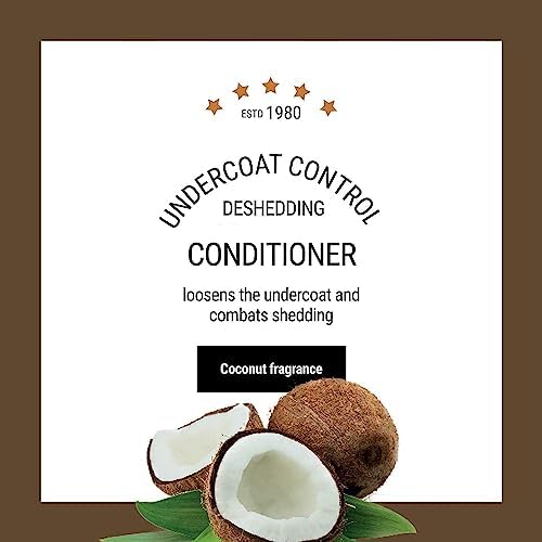 The Coat Handler Deshedding Dog Conditioner, Coconut Milk, 1 Gallon, 16:1
