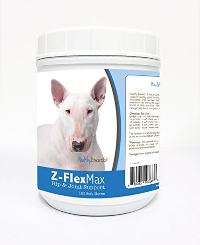 Healthy Breeds Bull Terrier Z-Flex Max Hip and Joint Soft Chews 170 Count