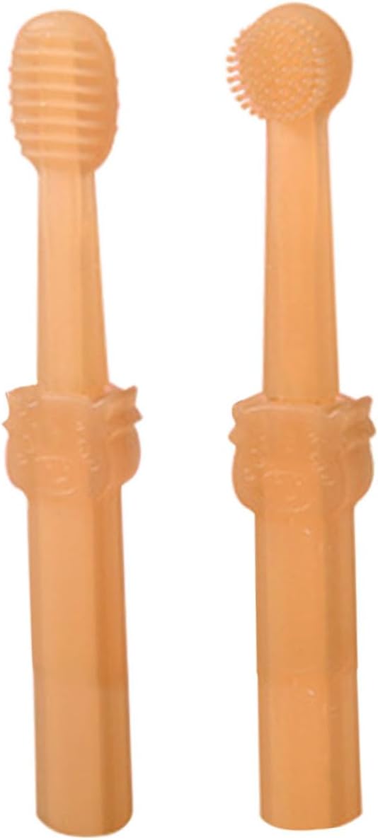 Pet Toothbrush Set for Dogs and Cats Toothbrushes with Box Lightweight and Portable Oral Care Tool for Healthy Teeth and Gums Non-Slip Handle for Comfortable Use