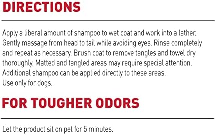 Nature's Miracle Skunk Odor Control Shampoo & Conditioner, 32 oz | Helps Remove Tough Skunk Odors From Dogs & Cats, No Wet Dog Smell, Gentle Formula Moisturizes Coat, Lavender Scent