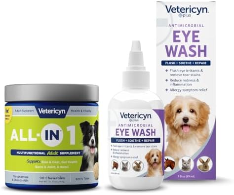 Vetericyn All-in-1 Multifunctional Dog Supplement and Eye Wash Solution