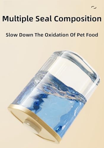 Wcxixo Vacuum Pet Food Storage Container, Small