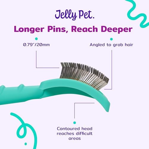 Jelly Pet Universal Slicker Brush for Dogs, Large