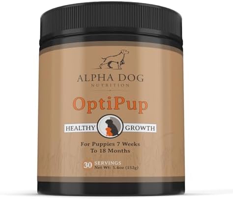 OptiPup All-in-1 Puppy Multivitamin by Alpha Dog Nutrition