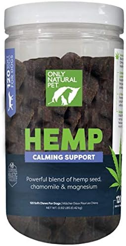 Only Natural Pet, Hemp, L-Theanine, 120-Pack, 120 Count