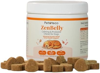 ZenBelly Calming Chews for Dogs, Hemp, Chicken