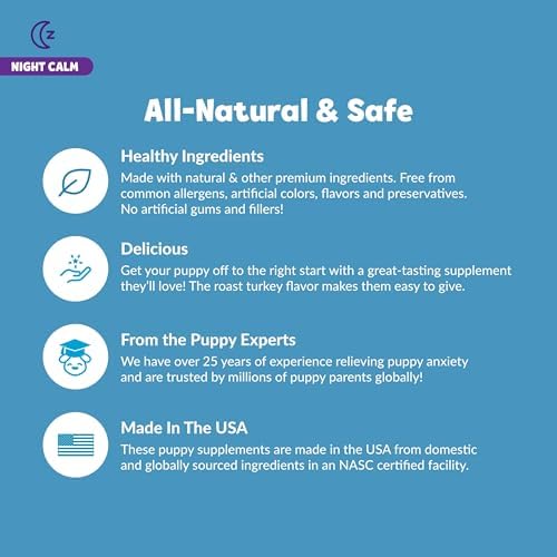 Snuggle Puppy Night Calm Puppy Bites, Melatonin, 60 Soft Chews